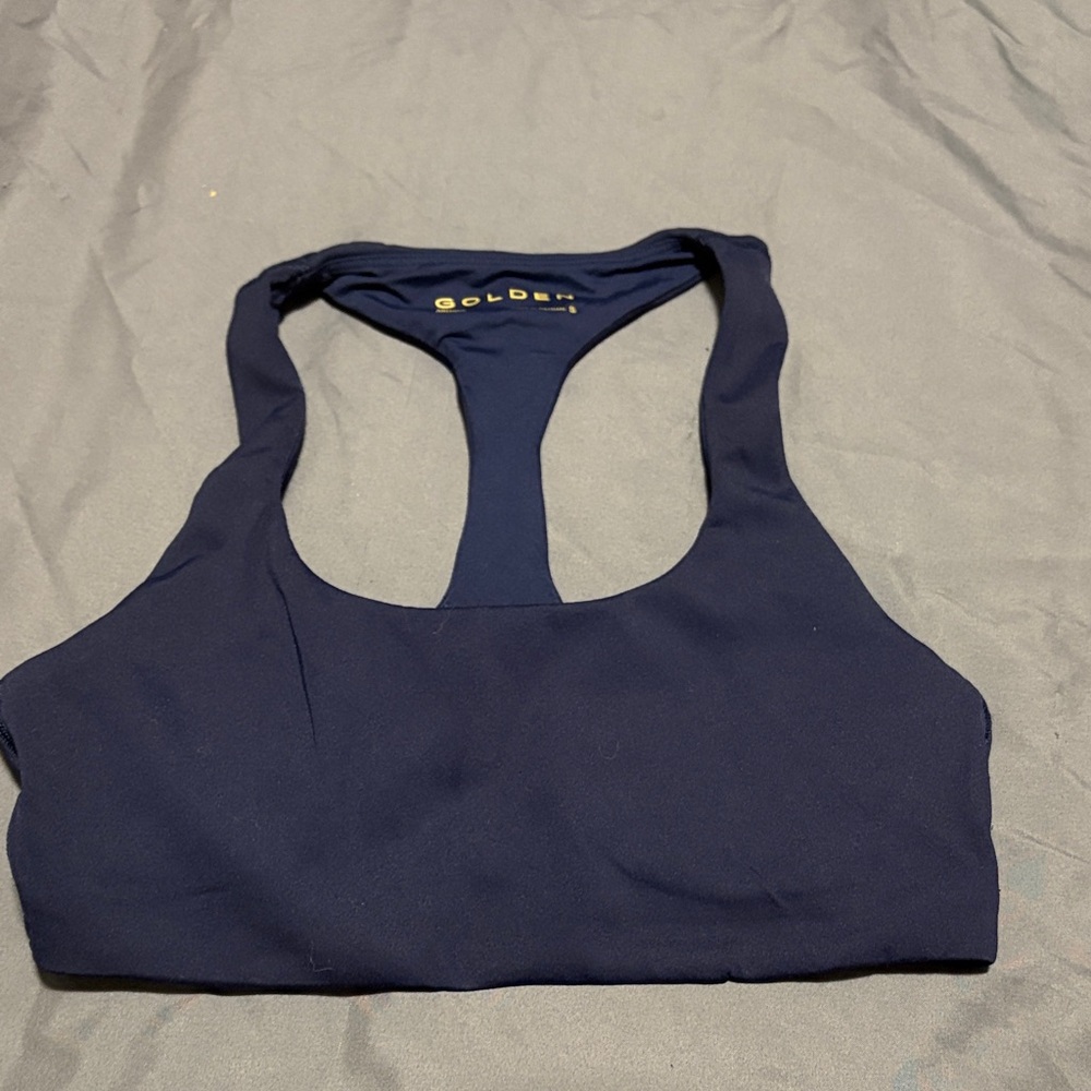 TNA Navy T-Back Sports Bra